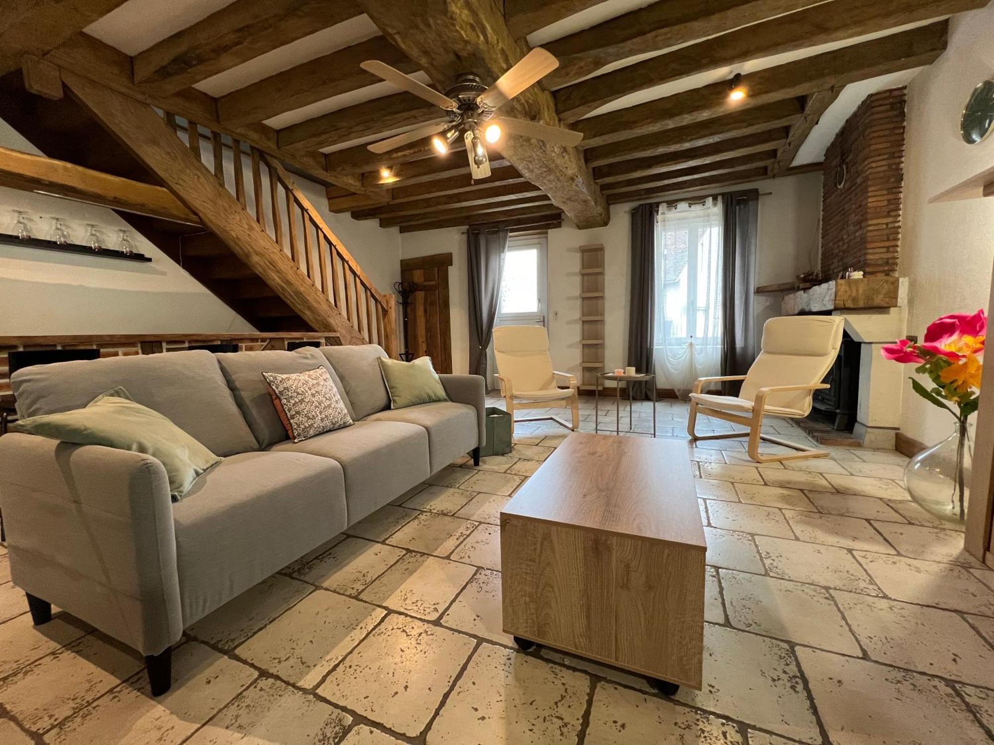 Rigolet Maison En Ville Avec Piscine Interieure Le Controis-en-Sologne Exterior foto